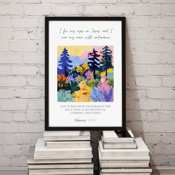 Christian Affirmations Cards, Scriptures Printable Wall Art, Variety Set Oil Painting Inspired Matisse Prints Poster Colorful Digital Download - Image 4
